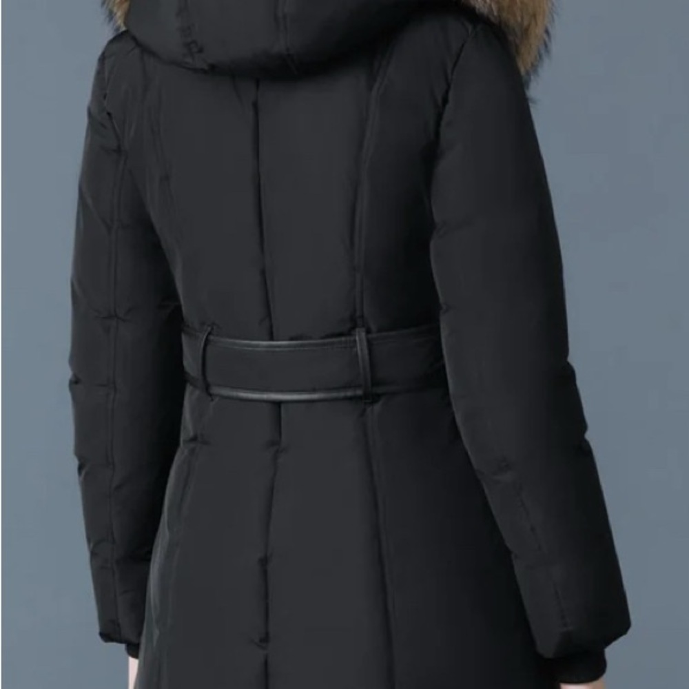 Mackage Down Jacket with real fur trim. Size XS/S - Picture 2 of 12
